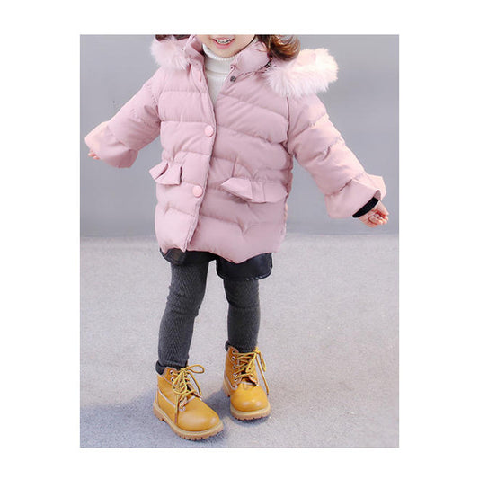 Toddler Girl Stylish Puffy Style Jacket - TGJC41609