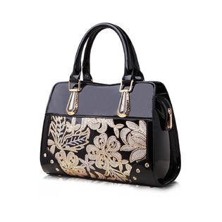 Women Soft Handle Sequin Decorated Handbag - C11824JPHB