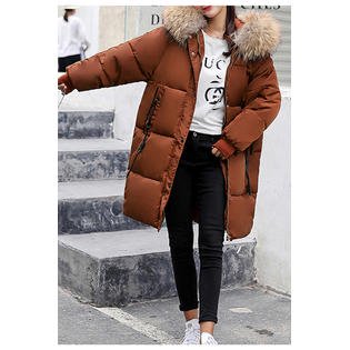 Women Warm Outwear Soft Padded Winter Jacket - WJC23517