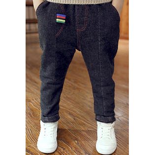Kids Boys Casual Loose Four Pockets Flexible Jeans - BJNC30094