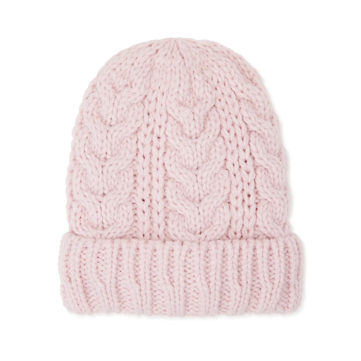 Women’s Lined Cable Knit Beanie Winter Hat ZB063