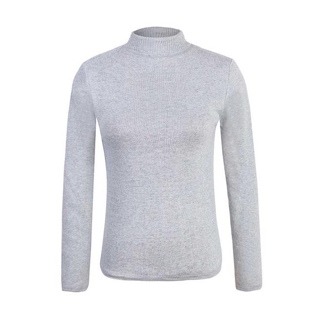 Women Charming Slim Fit Style Solid Color Sweater    WSTC24346
