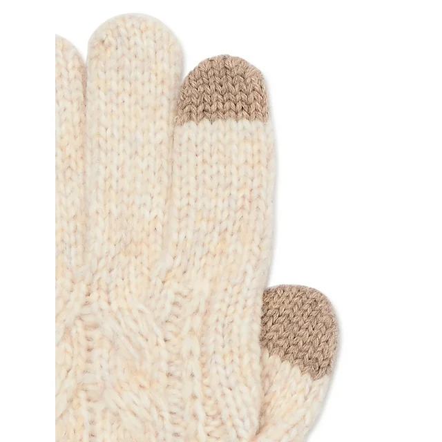 Women's Cable Knit Gloves ZB124