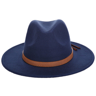 Woolen Jazz Hat Fashion Female Hat Top Hat