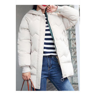 Women Classic Styled Cotton Padded Winter Jacket - WJC23699