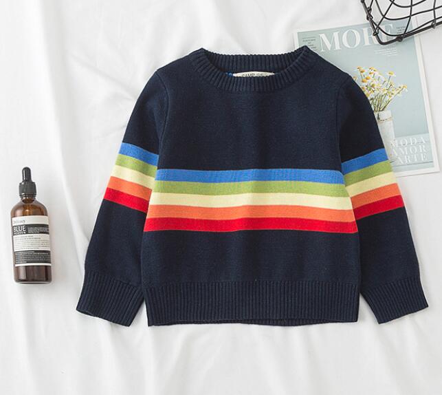 Autumn Baby Girls Boys Sweaters Coat Kids Knitting Pullovers Tops Cartoon Long Sleeve Sweaters - BTBCS2540