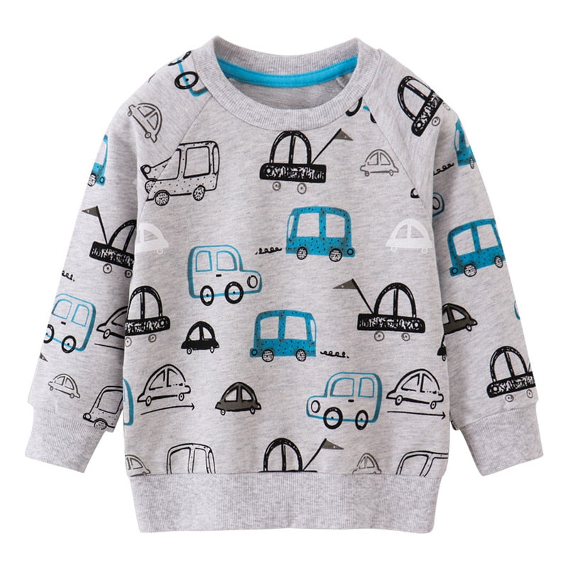 Boys Sweatshirts For Autumn Winter Sport Baby Cotton Clothes - KBSS2050