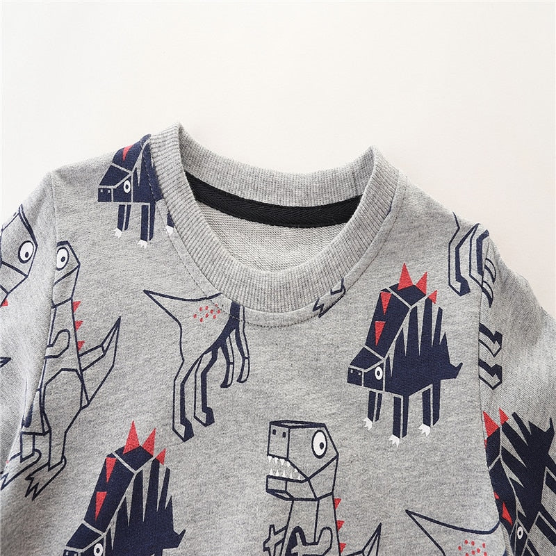Kids Sweatshirts For Autumn Winter Children's Tops Hot Selling Toddler Sweaters Hooded Boys Girls Tops - KBSS2077