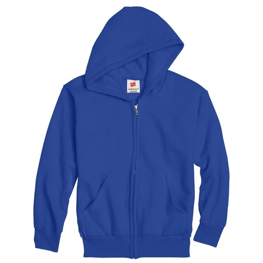 Boys EcoSmart Fleece Full Zip Hooded Jacket, Sizes 4-18 - ZB137
