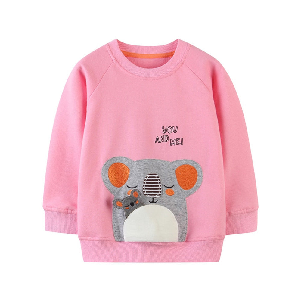 Kid Boy Autumn Spring Children's Sweatshirts Cars Embroidery Long Sleeve Toddler Kids Shirts - KBSS2042