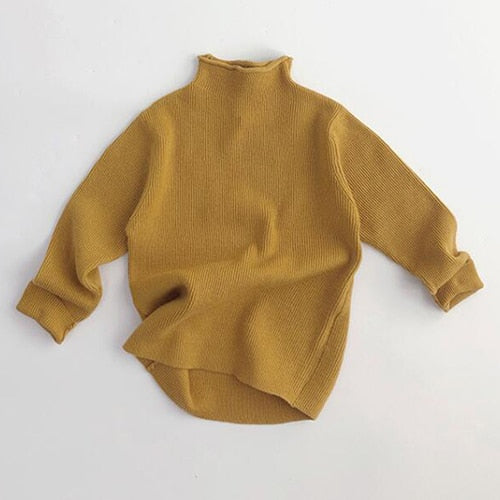 Baby Dot Knitted Pullover Tops Baby Boys Girls Pullover Sweater Autumn Spring Baby Causal Loose Sweaters - BTBCS2543