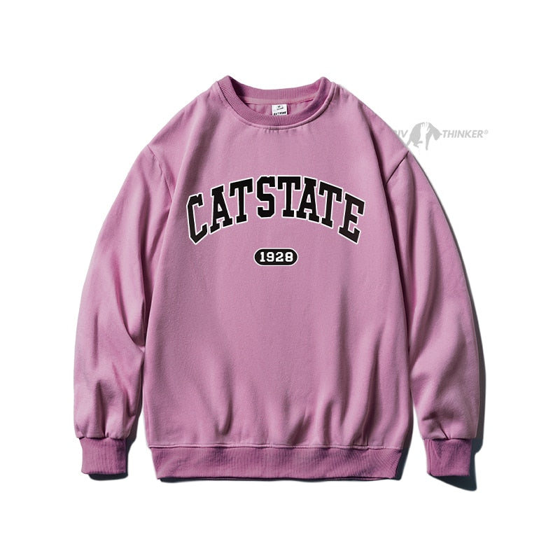 Men Fashion Sweatshirts Letter Long Sleeve Casual O-Neck Oversized Pullovers - MSS2304