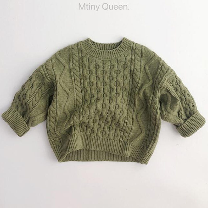 Kid Boys Girls Pullover Sweaters Children Clothing Autumn Spring Baby Pullover - BTBCS2534