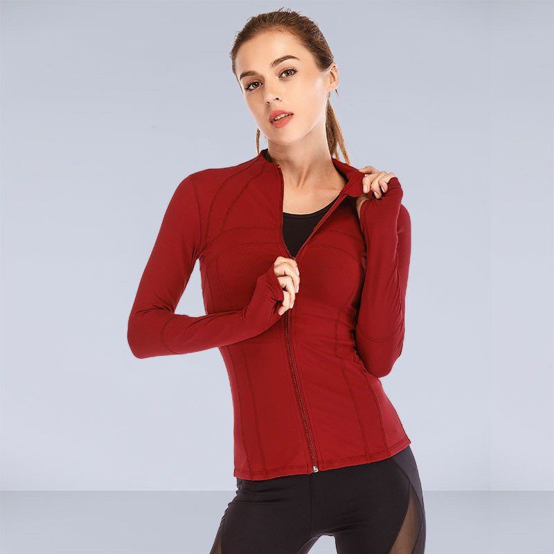 Professional Yoga Long-sleeved Running Sports Autumn And Winter Women's Fitness Clothes