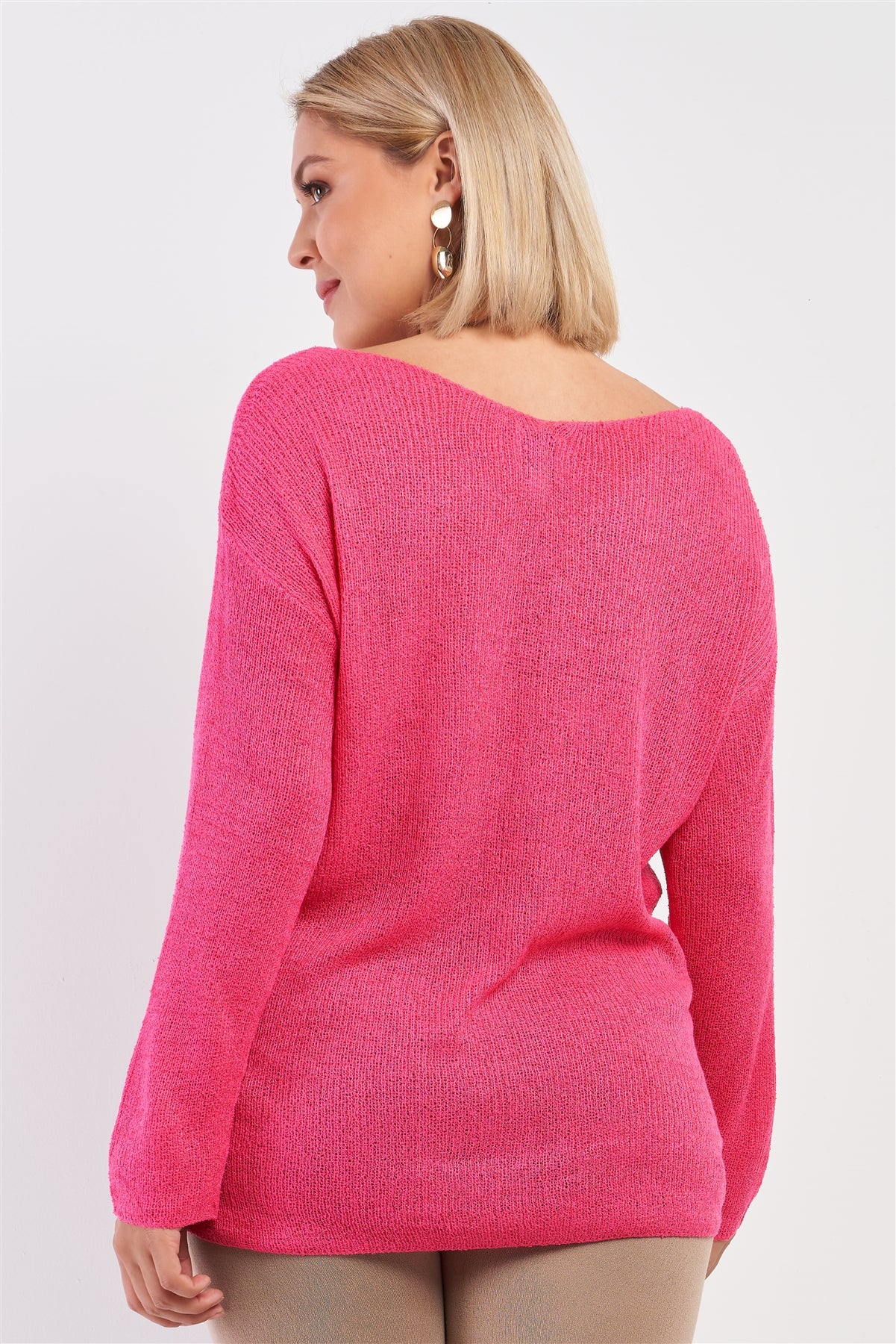 Women's Plus "free As A Bird" Logo Knit Sweater